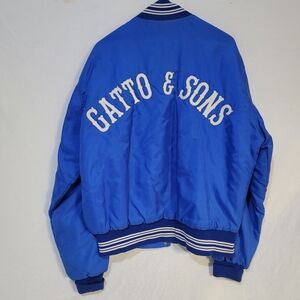 Vtg Gatto & Sons Produce Jacket
